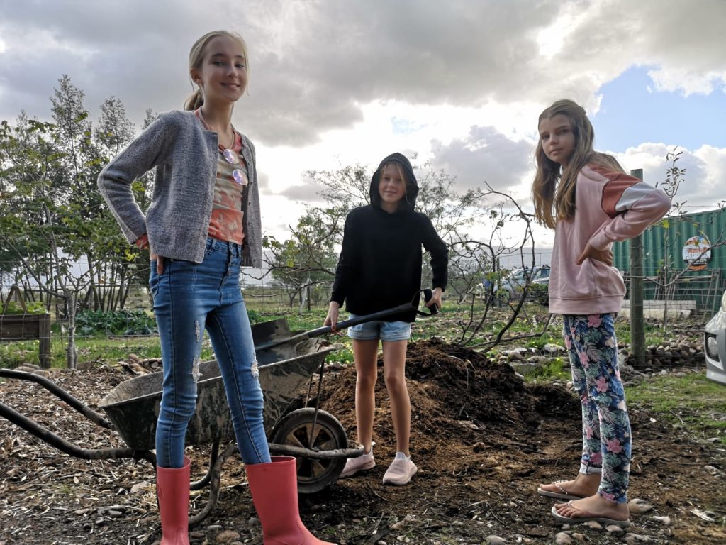 kids at The GAIA Sanctuary